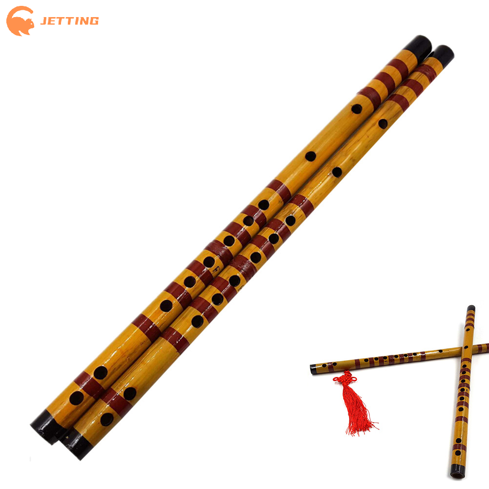 Musical Instrument Long - (New) 1Pcs Traditional Long Bamboo Flute