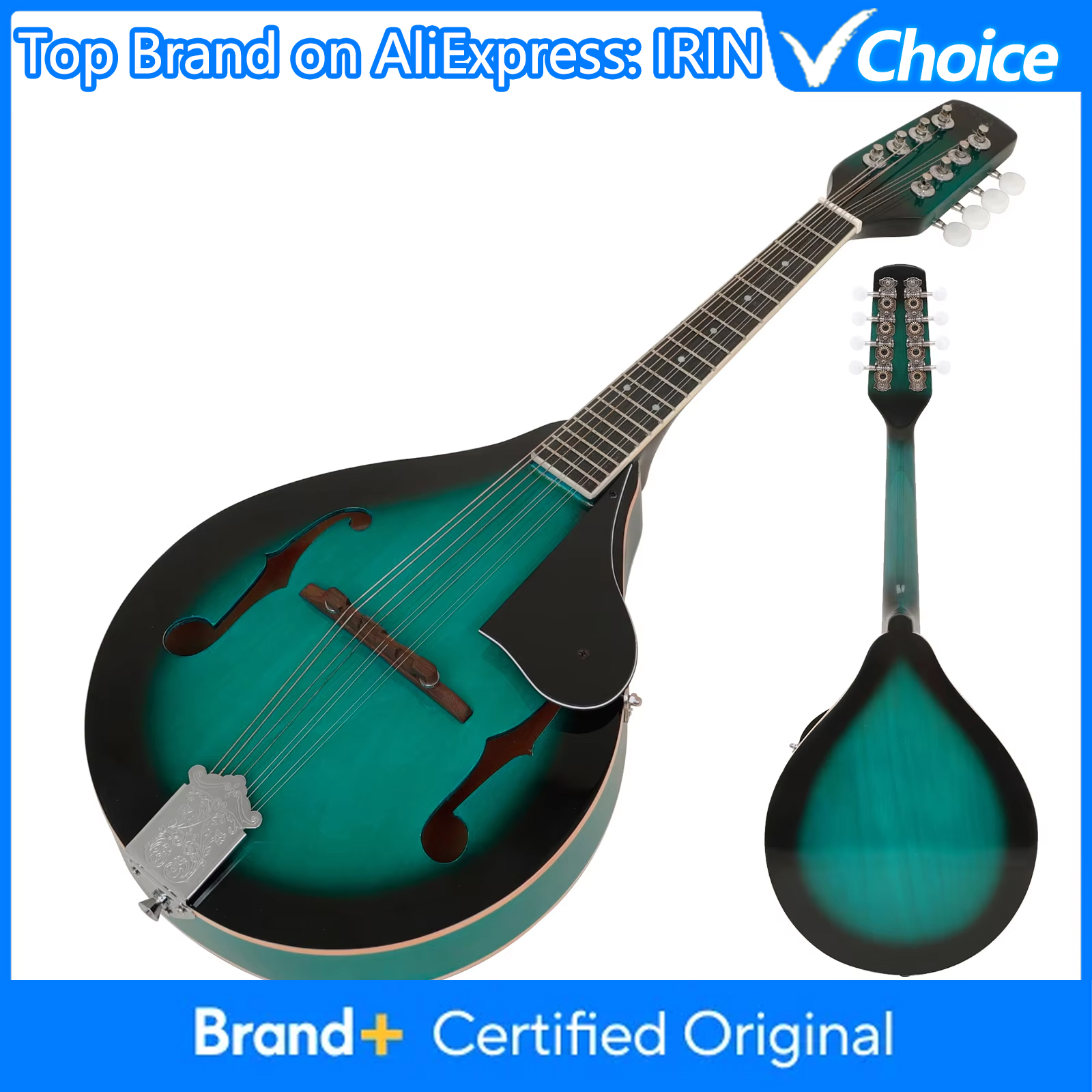 Mandolin A Style - IRIN Acoustic Mandolin 8 Strings Guitar