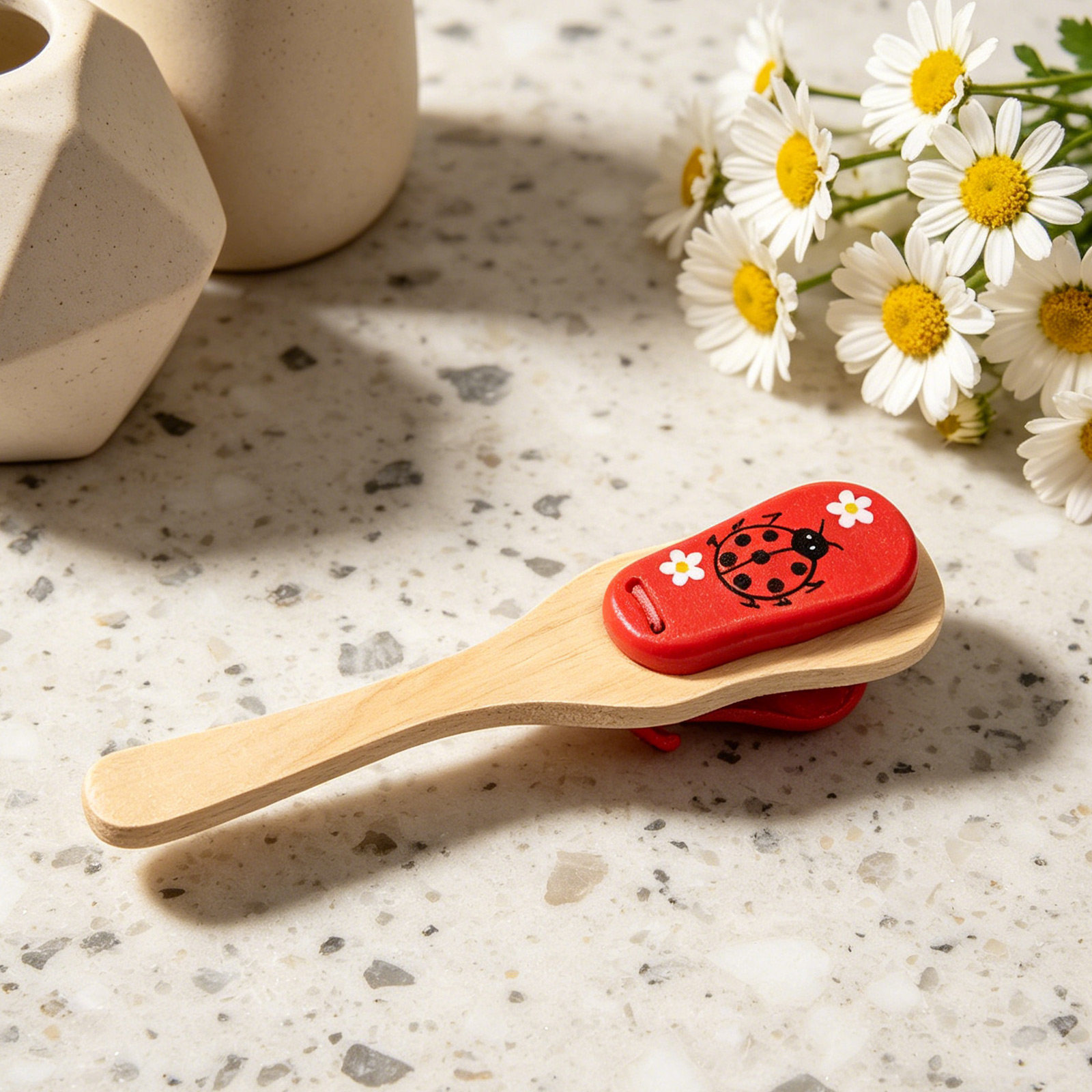 Musical Instrument Long - 1Pcs Wooden Castanet Musical Instrument Long