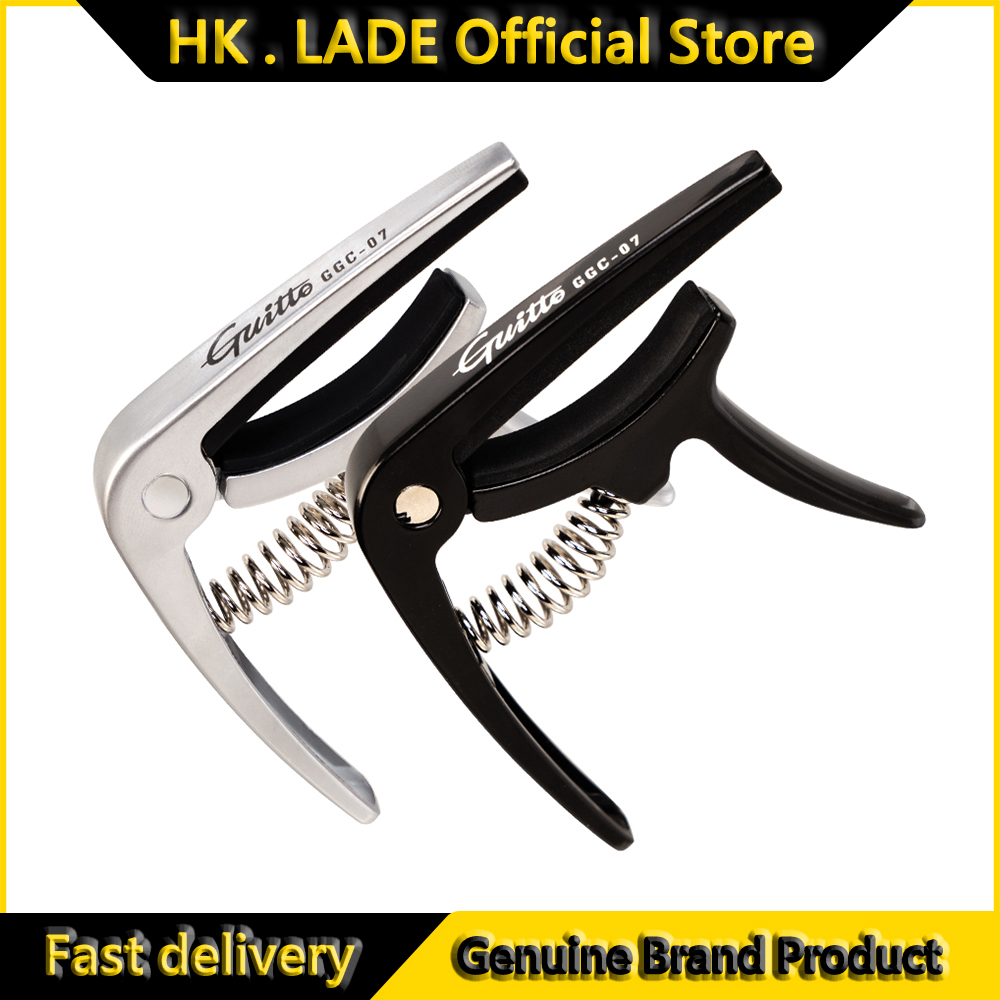 Musical Instruments Easy - GUITTO GGC-07 Ukulele Capo Quick Zinc