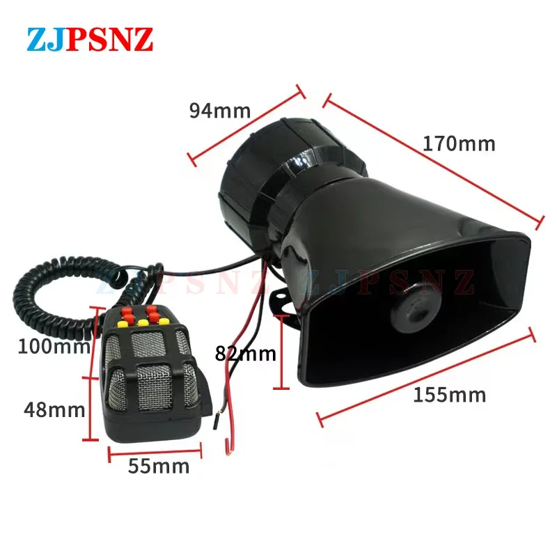 12V Super Loud Car Auto Warnin - Musical Instrument Bugle ulasan dan harga