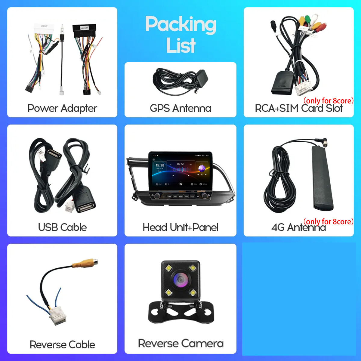 10'' QLED 8G+128G 8Core Car Au - Musical Instrument Japanese ulasan dan harga
