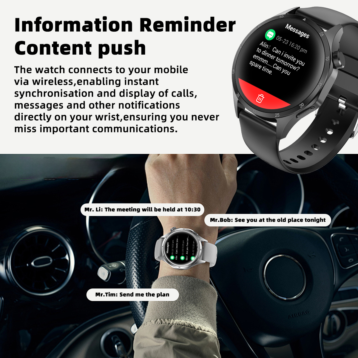 New Smartwatch Android IOS 1.5 - Musical Instrument Japanese ulasan dan harga