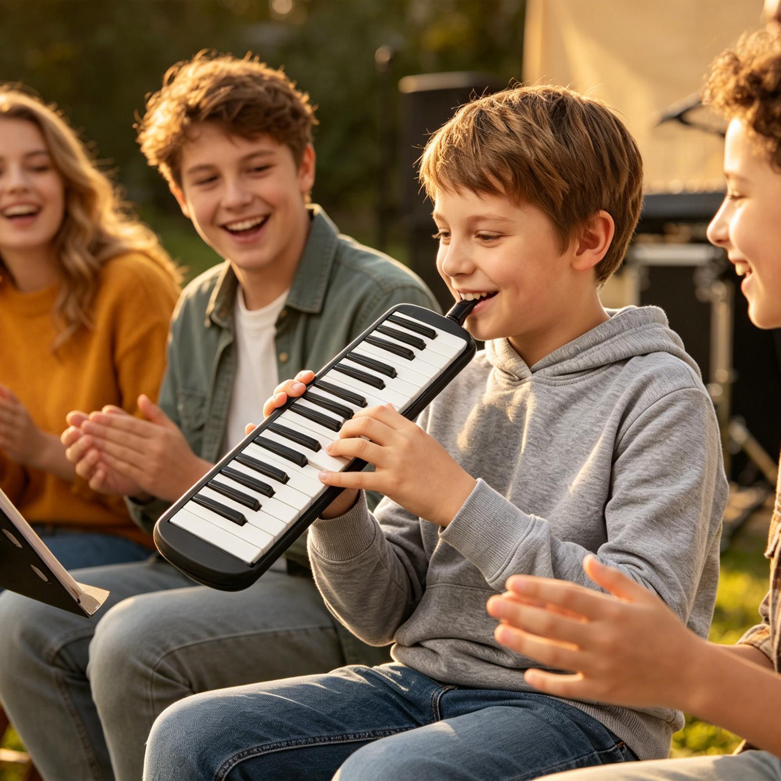 Melodica Instrument 32-Key Beg - Musical Instrument Long ulasan dan harga