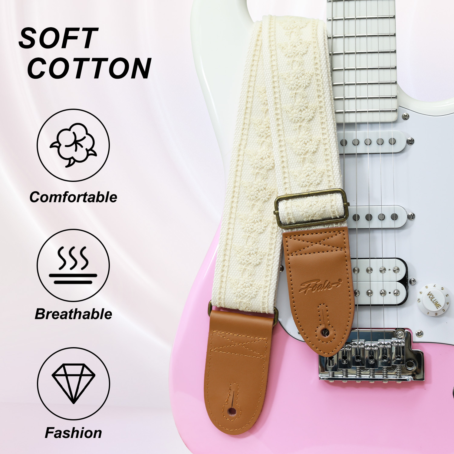 FOALS Guitar Straps Folk Bass  - Musical Instruments Easy ulasan dan harga