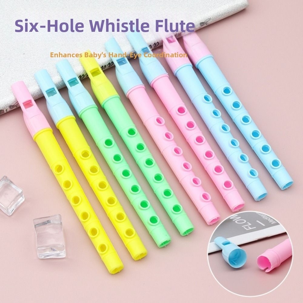 20 Pcs Plastic Long Flutes Min - Musical Instrument Long ulasan dan harga