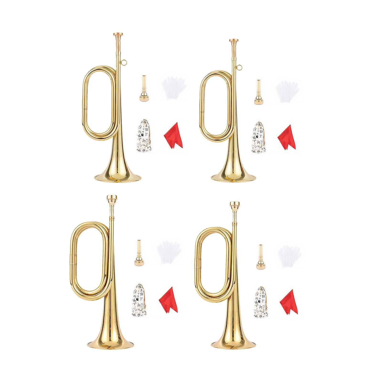 Blowing Bugle Brass Trumpet Be - Musical Instrument Bugle ulasan dan harga