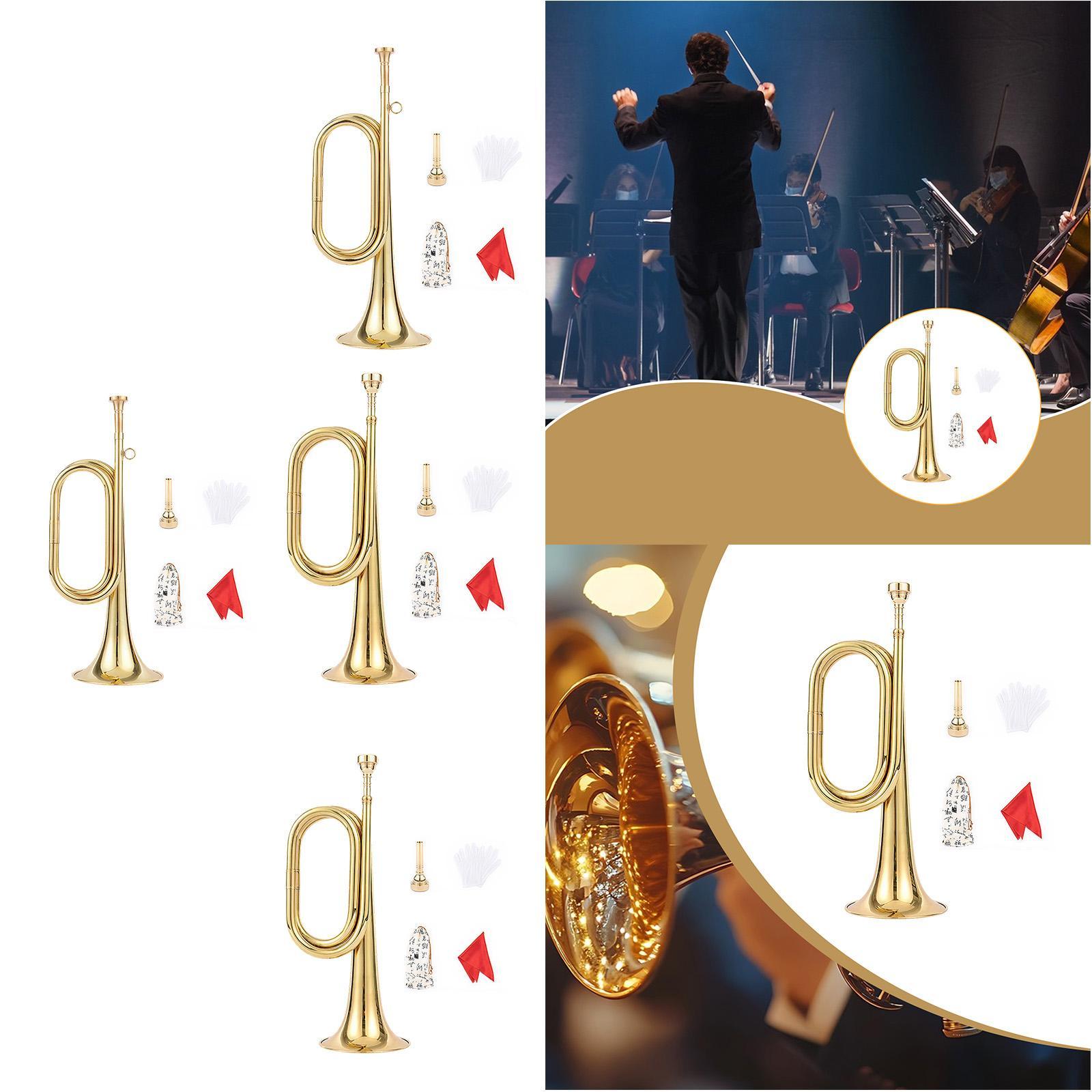 Blowing Bugle Brass Trumpet Be - Musical Instrument Bugle ulasan dan harga