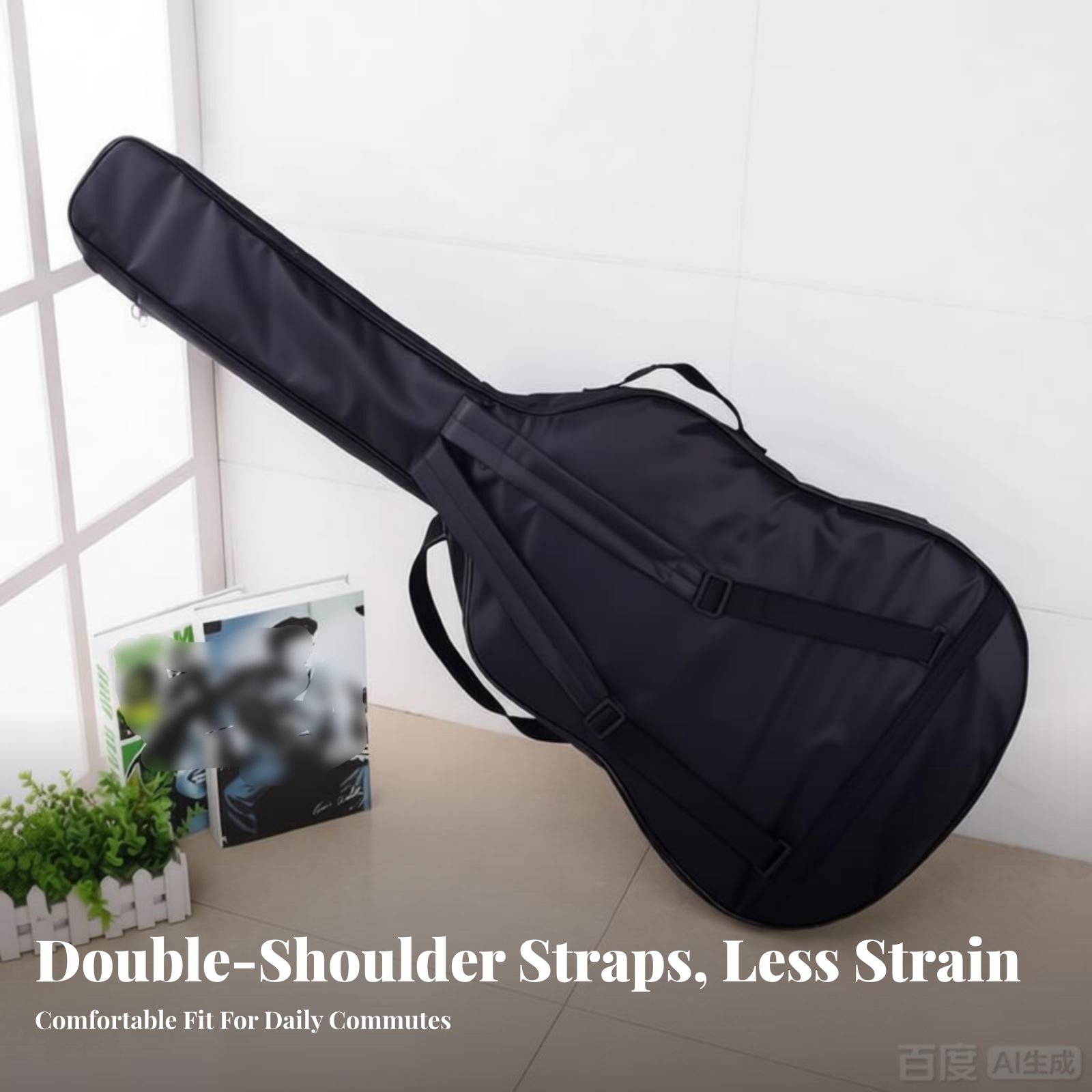41 Inch Acoustic Guitar Bag Th - Musical Instrument Long ulasan dan harga