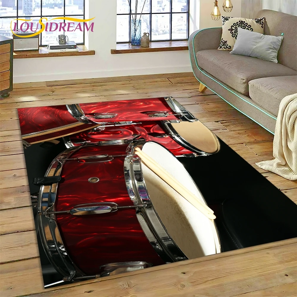 3D Drum Kit Drum Stand Set Mus - Musical Instruments Online ulasan dan harga
