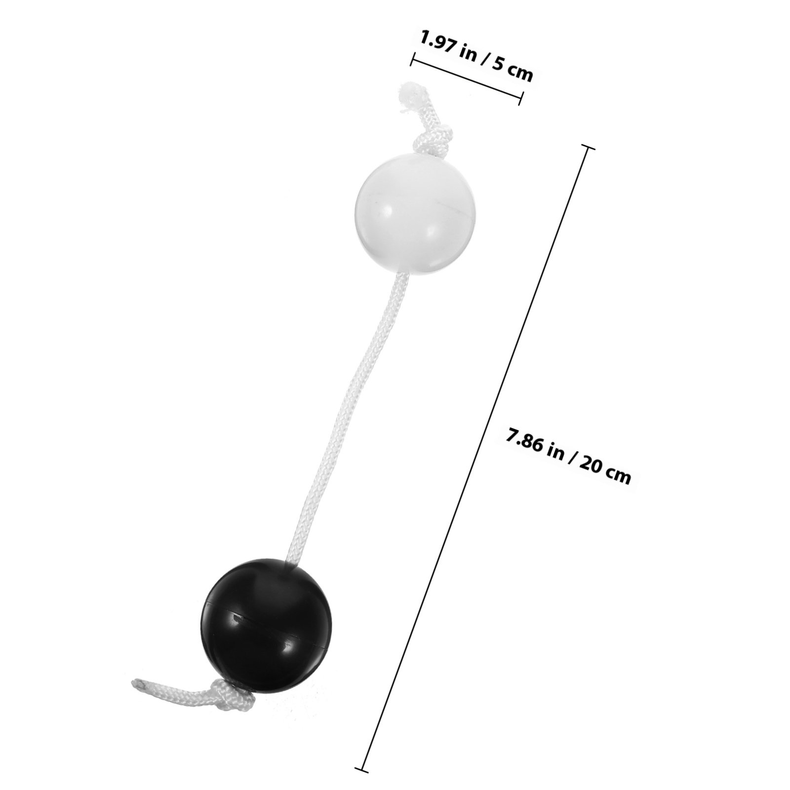2Pcs Shaking Rhythm Double Bal - Musical Instrument Long ulasan dan harga