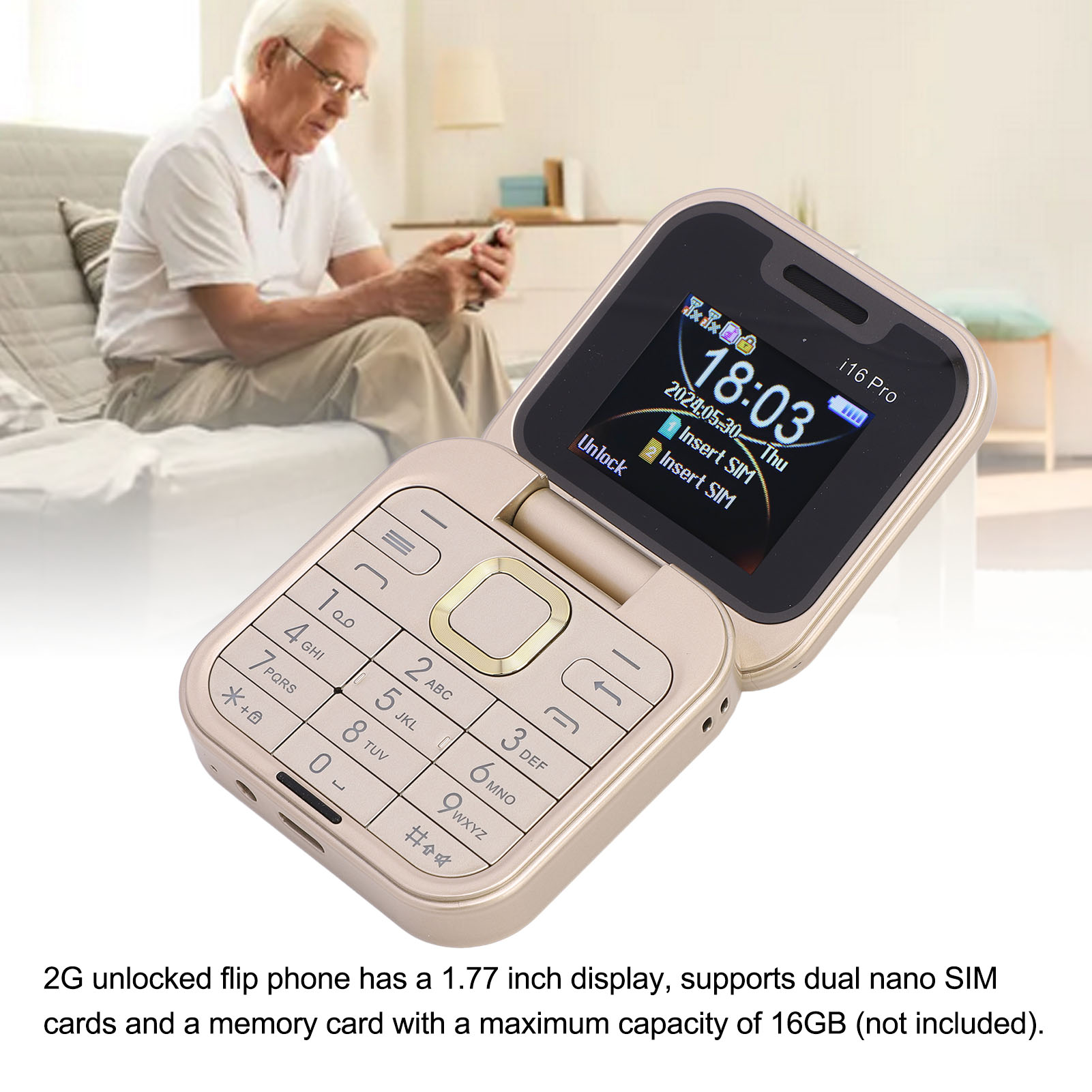 2G Big Buttons  Phone Support  - Musical Instrument Japanese ulasan dan harga