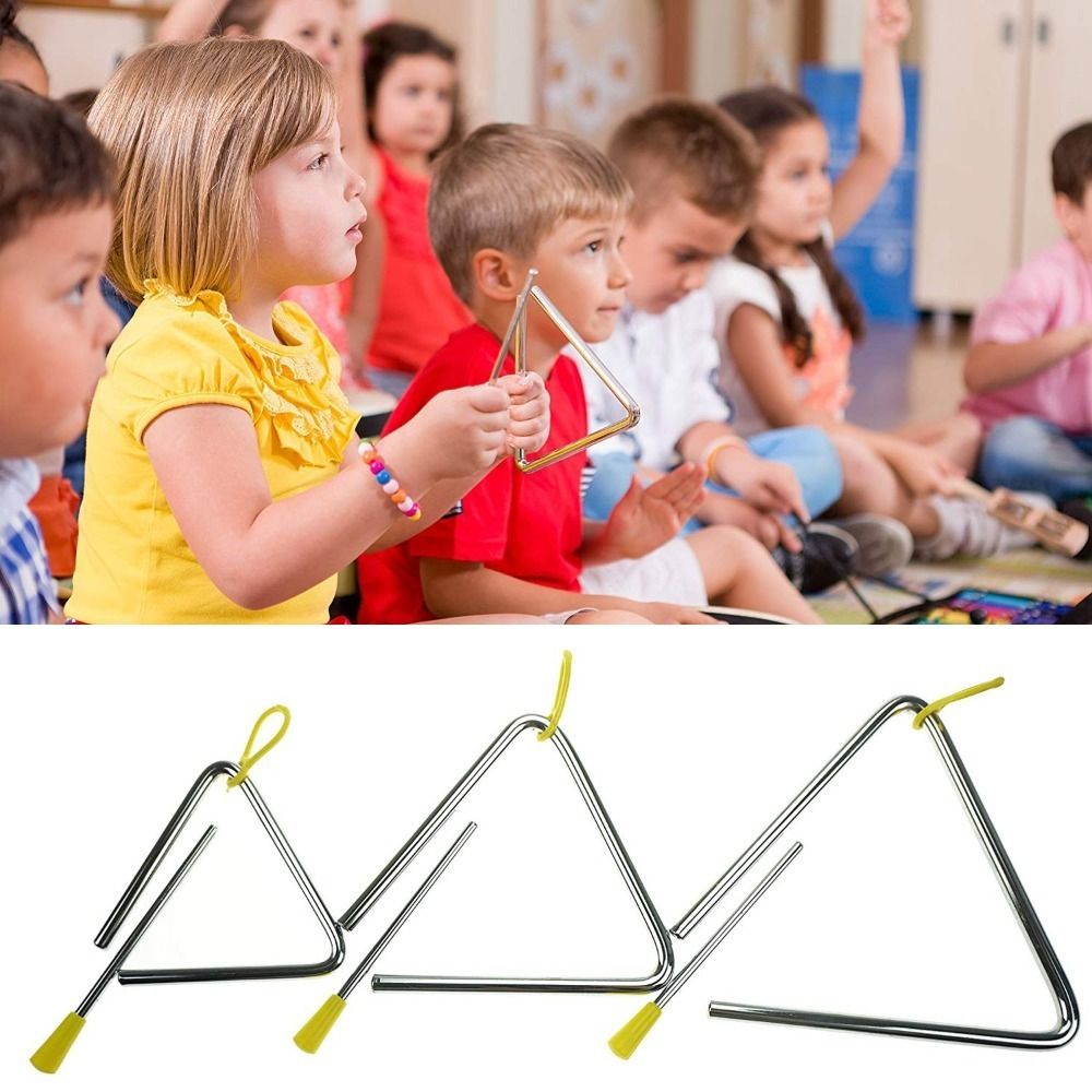 Stainless Steel Triangle Music - Musical Instrument Triangle ulasan dan harga