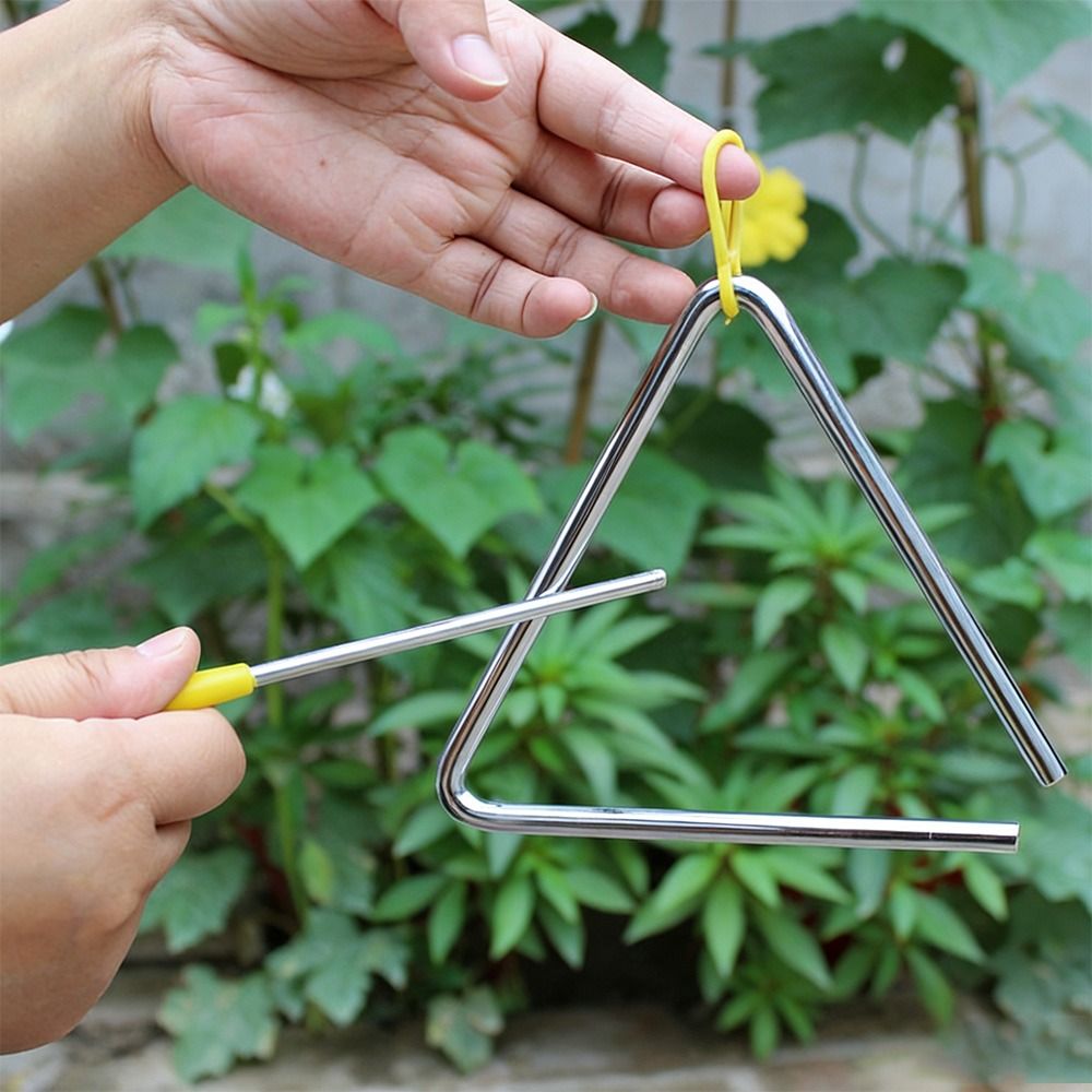 Stainless Steel Triangle Music - Musical Instrument Triangle ulasan dan harga