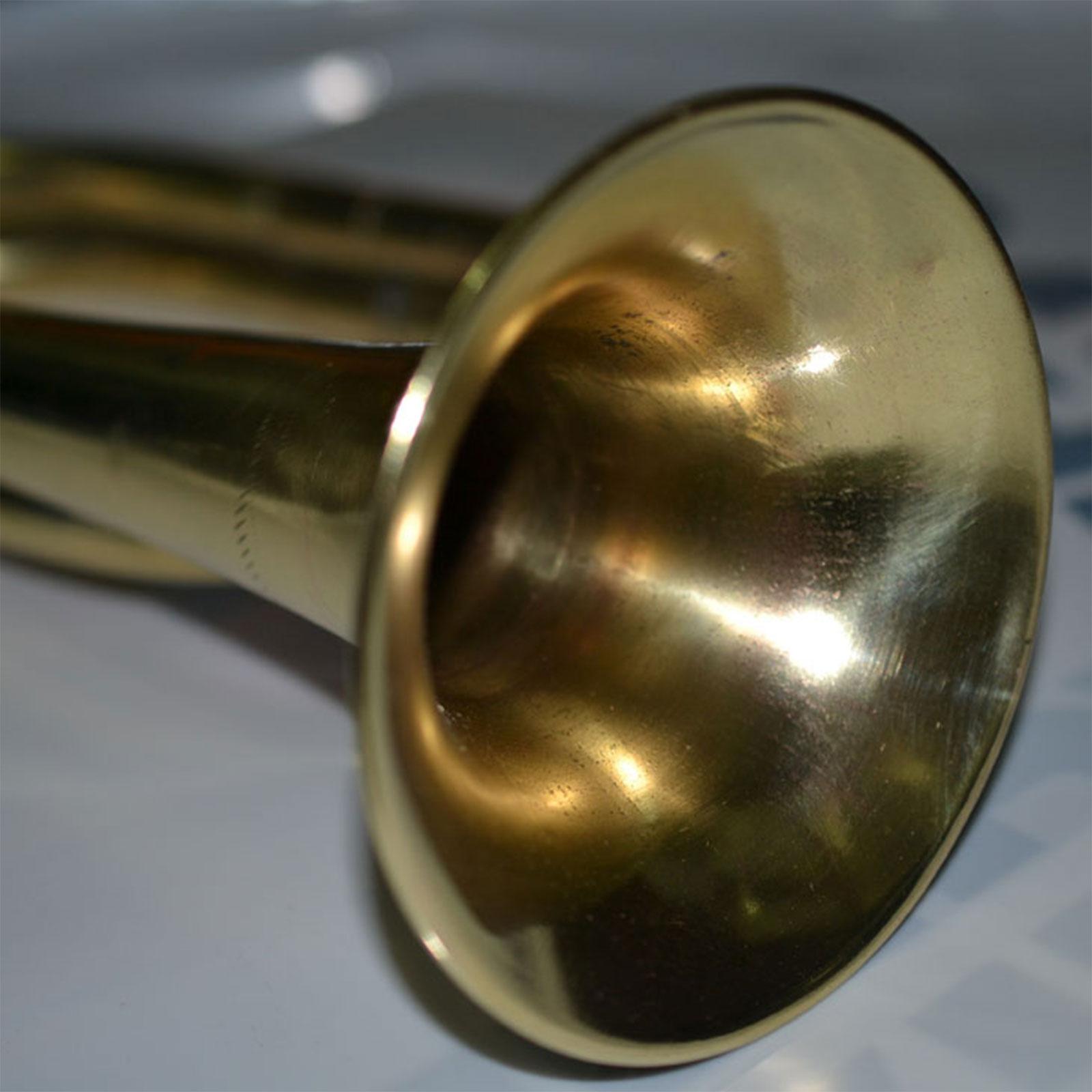 Camping Trumpet Brass Instrume - Musical Instrument Bugle ulasan dan harga