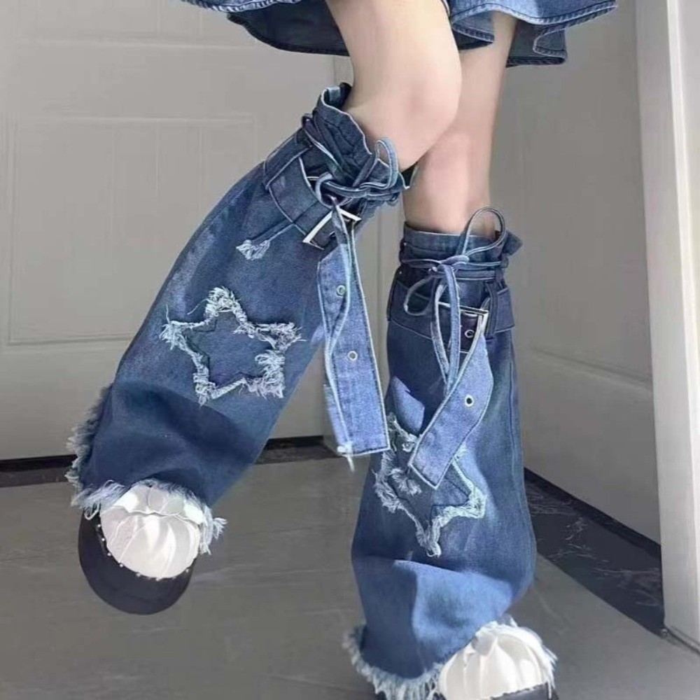 Japanese JK Lolita Y2K Denim L - Musical Instrument Japanese ulasan dan harga