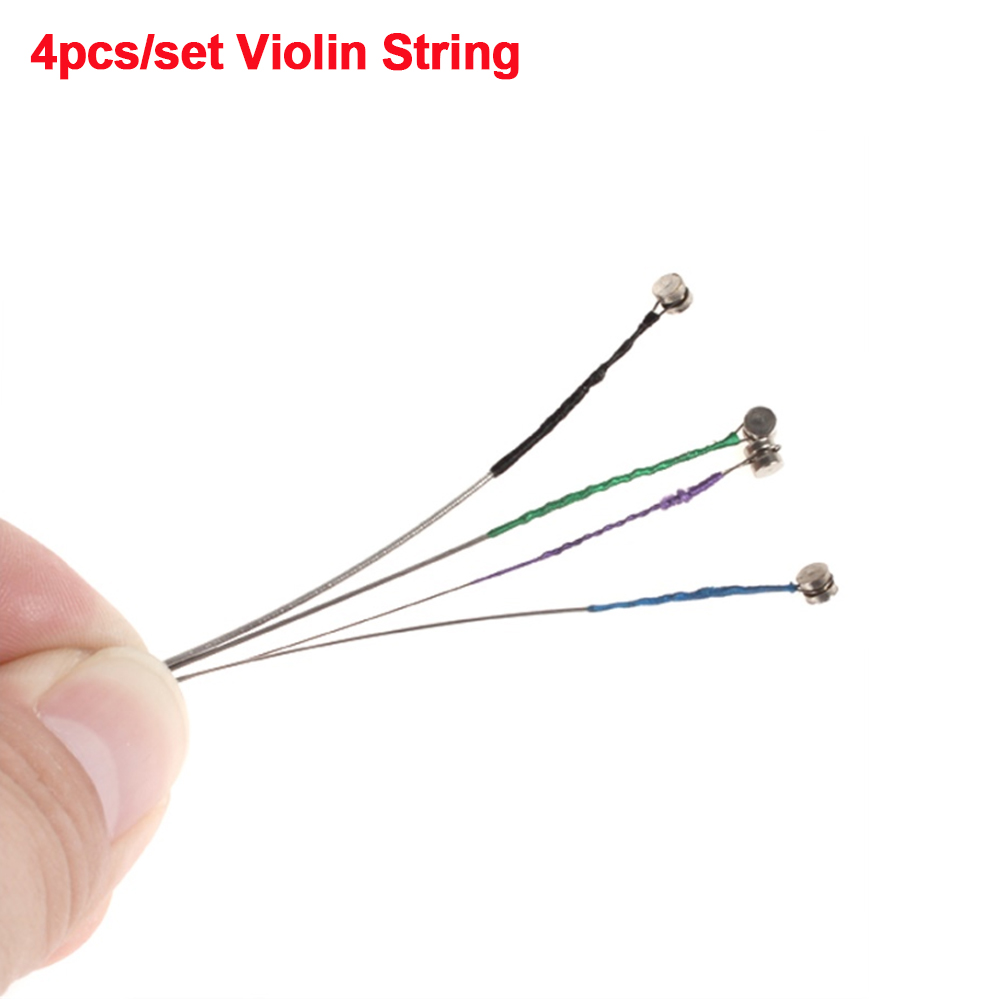 4pcs/set Violin Strings E-A-D- - Musical Instrument Veena ulasan dan harga