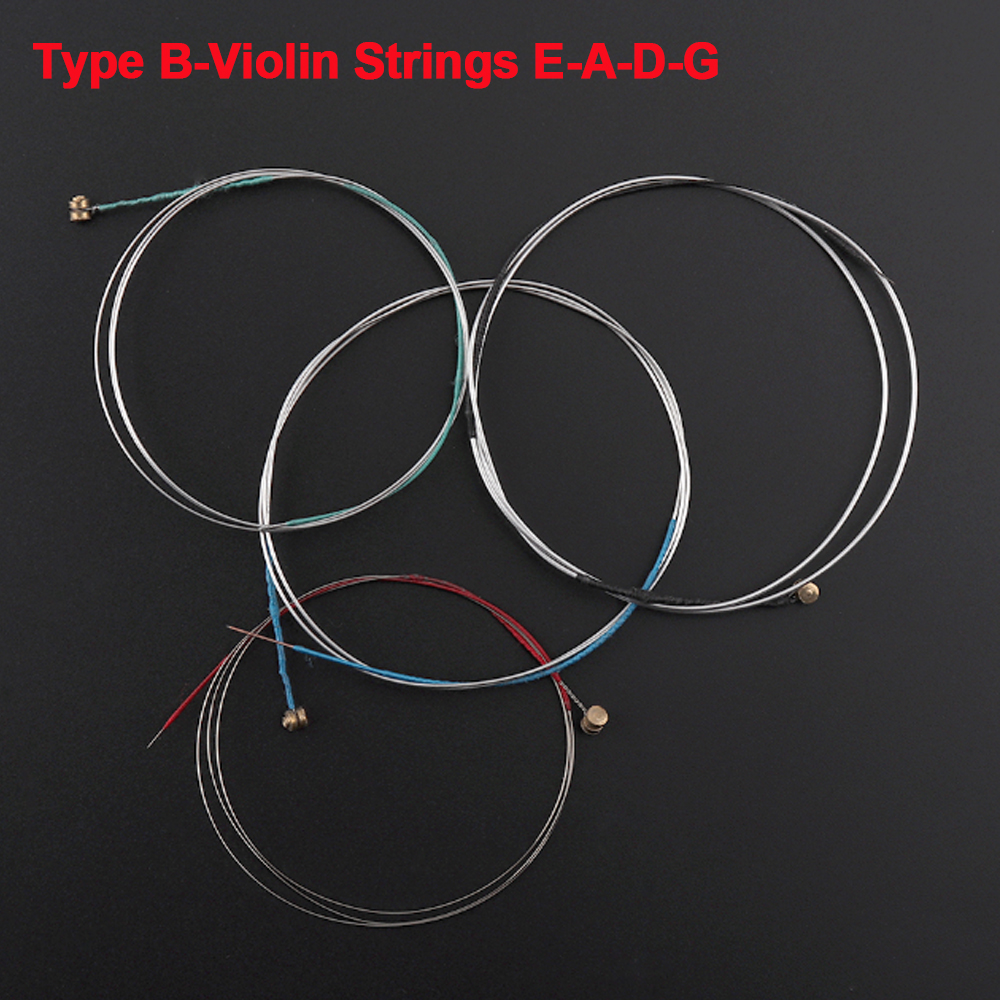 4pcs/set Violin Strings E-A-D- - Musical Instrument Veena ulasan dan harga