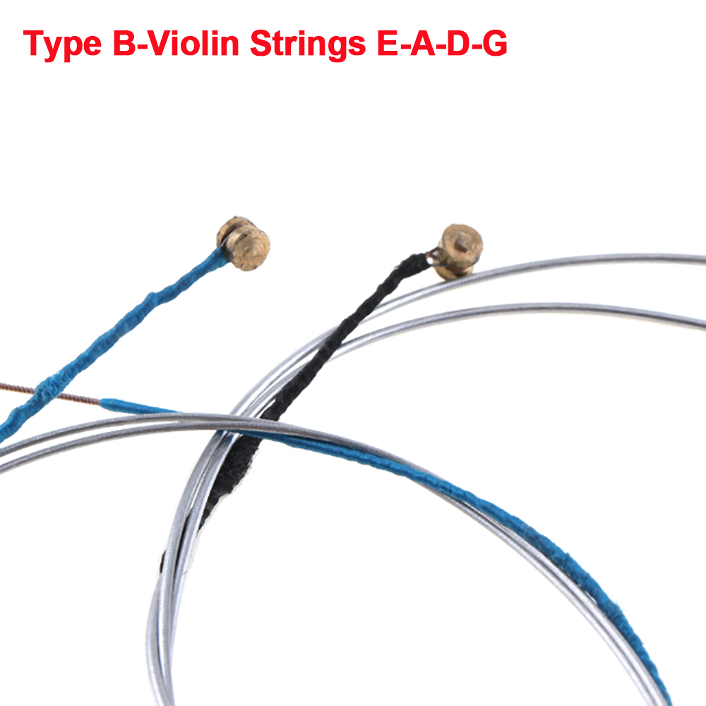 4pcs/set Violin Strings E-A-D- - Musical Instrument Veena ulasan dan harga