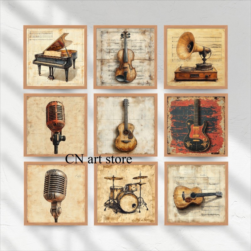 Retro Antique Music Instrument - Musical Instrument Images ulasan dan harga