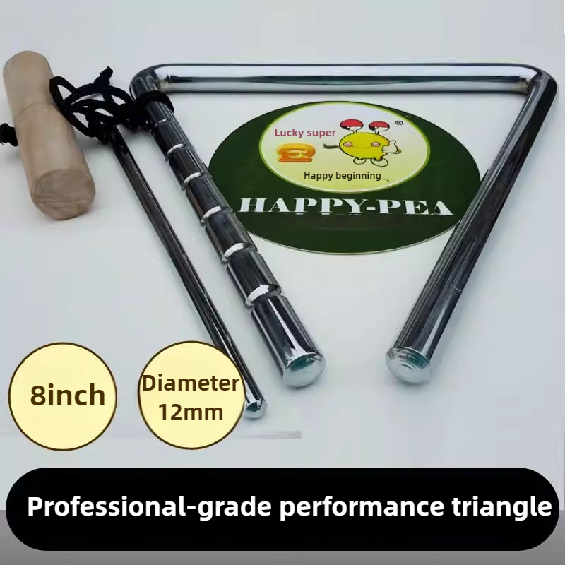 Professional Triangle 8 Inch M - Musical Instrument Triangle ulasan dan harga