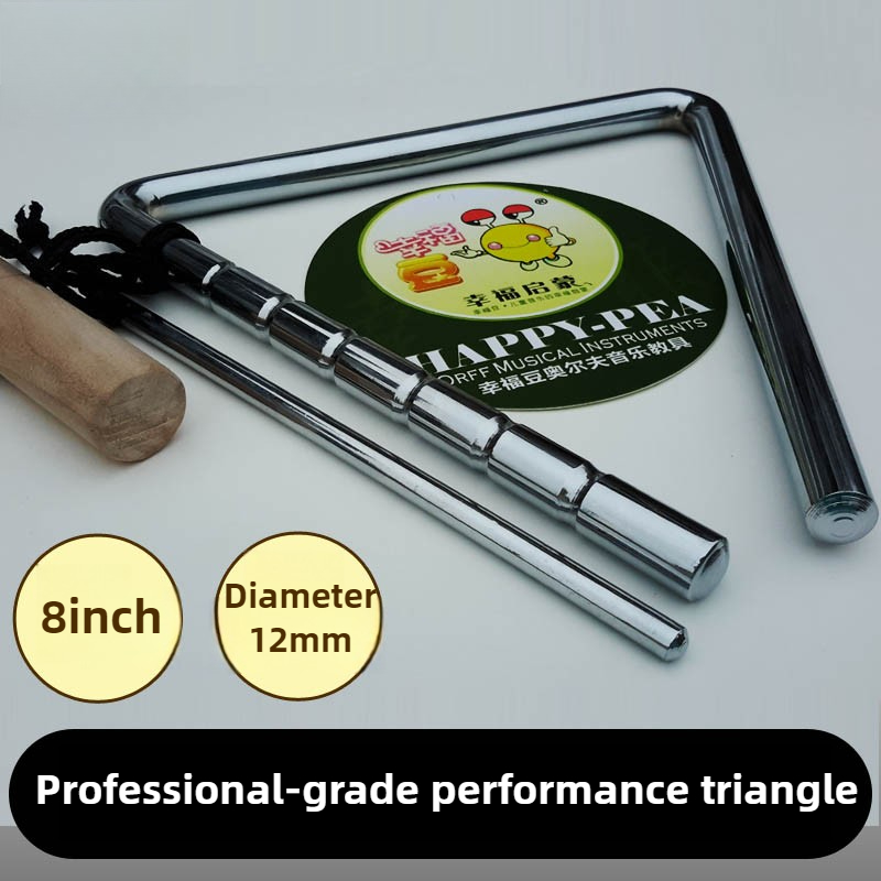 Professional Triangle 8 Inch M - Musical Instrument Triangle ulasan dan harga