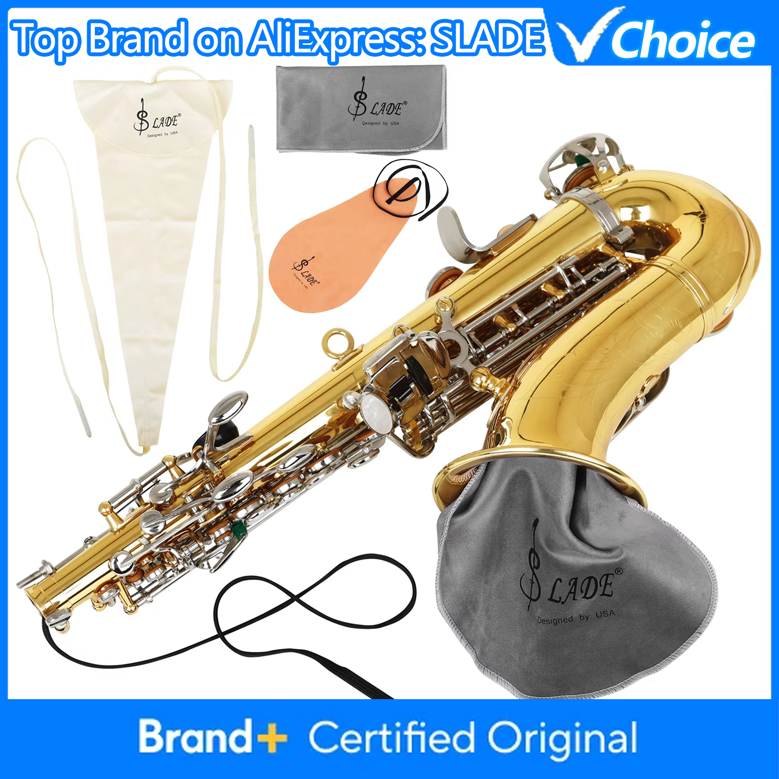 SLADE Saxophone Cleaning Wipes - Musical Instrument Ending In A ulasan dan harga