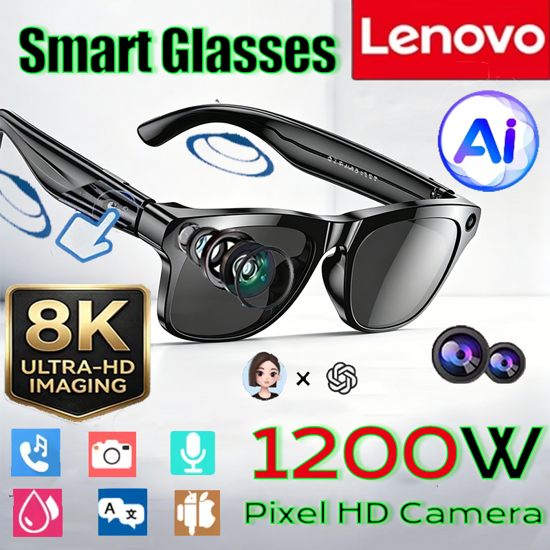Lenovo 8K Smart AI Glasses 120 - Musical Instrument Japanese ulasan dan harga