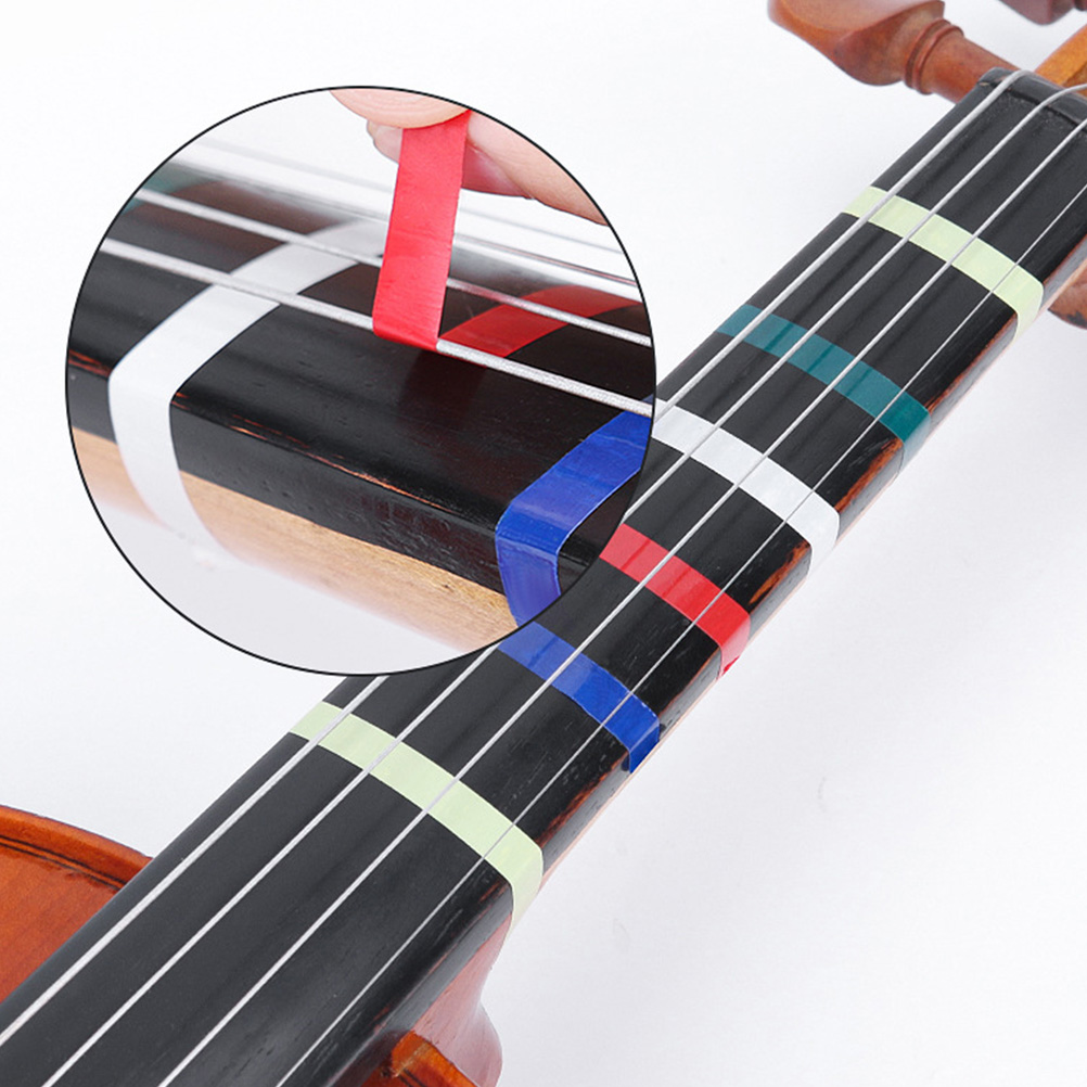 6 Pcs Violin Tape Fingerboard  - Musical Instrument Veena ulasan dan harga