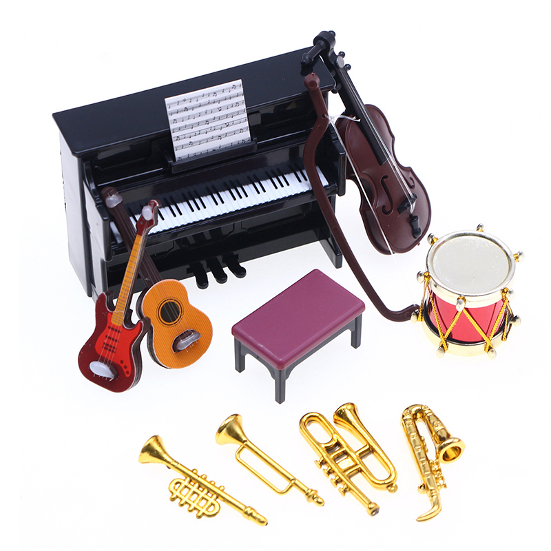 Classical 1:12 Scale Miniature - Musical Instrument Like Guitar ulasan dan harga