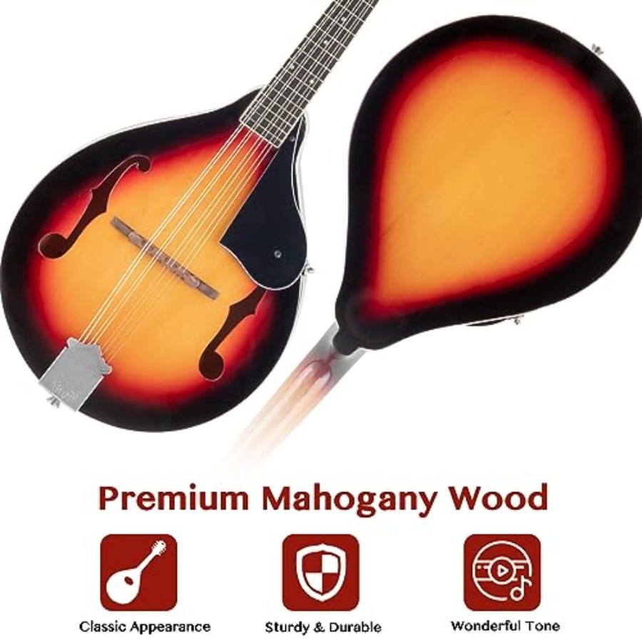A-Style Mandolin Instrument Ki - Mandolin A Style ulasan dan harga