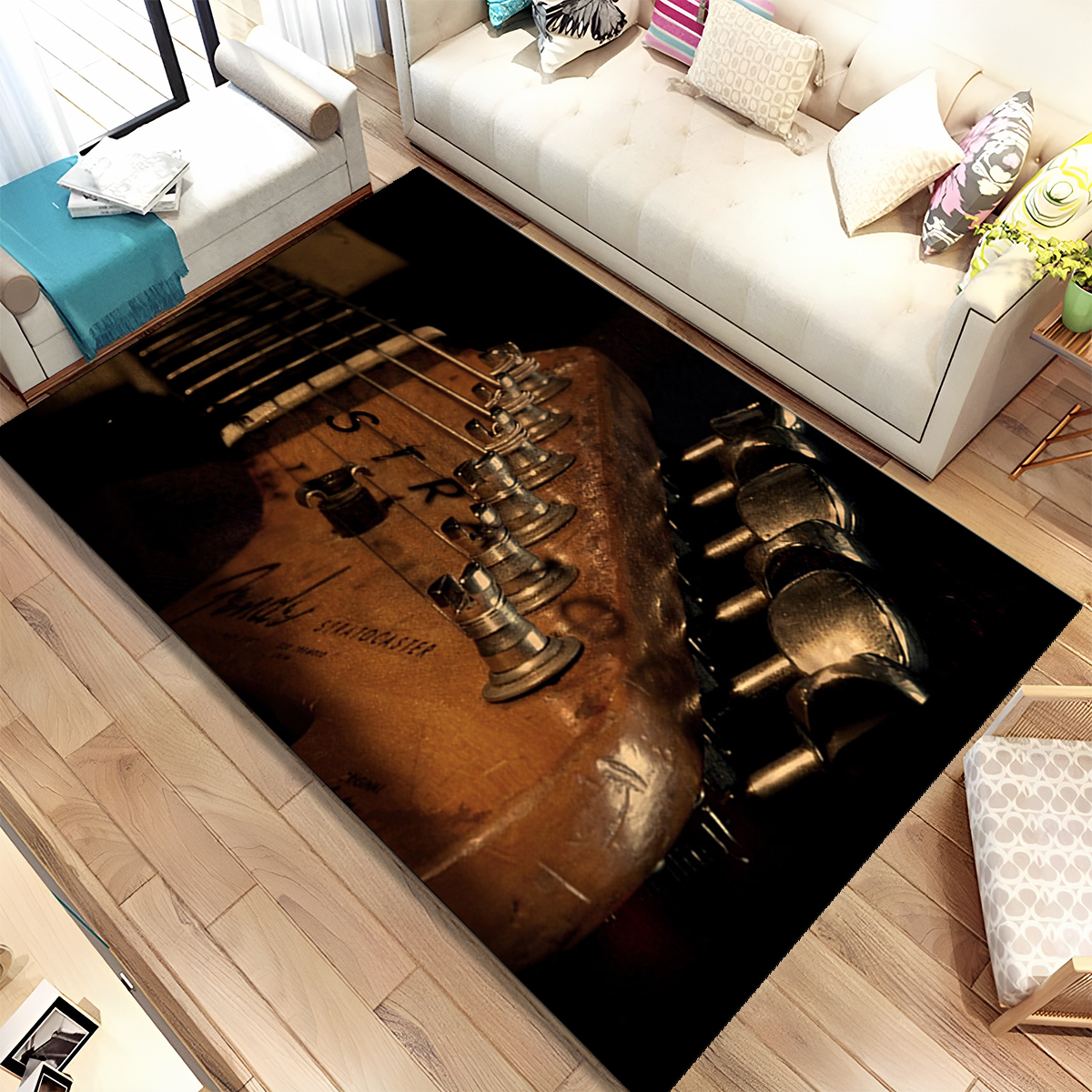 3D Guitar Bass Instrument Fend - Musical Instruments Online ulasan dan harga
