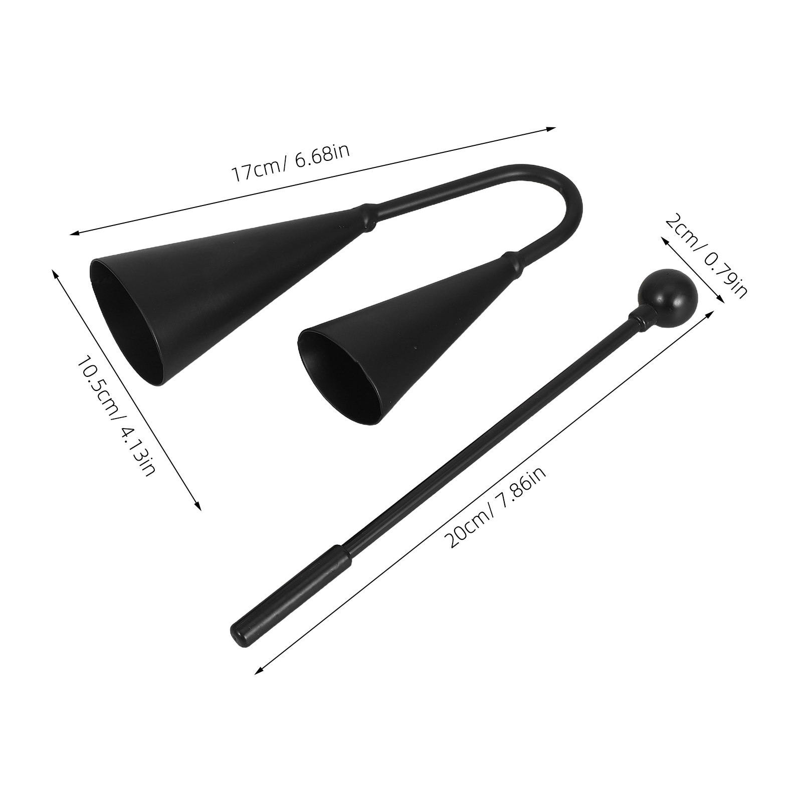 Double-Ended Cowbell Tradition - Musical Instrument Ending In A ulasan dan harga