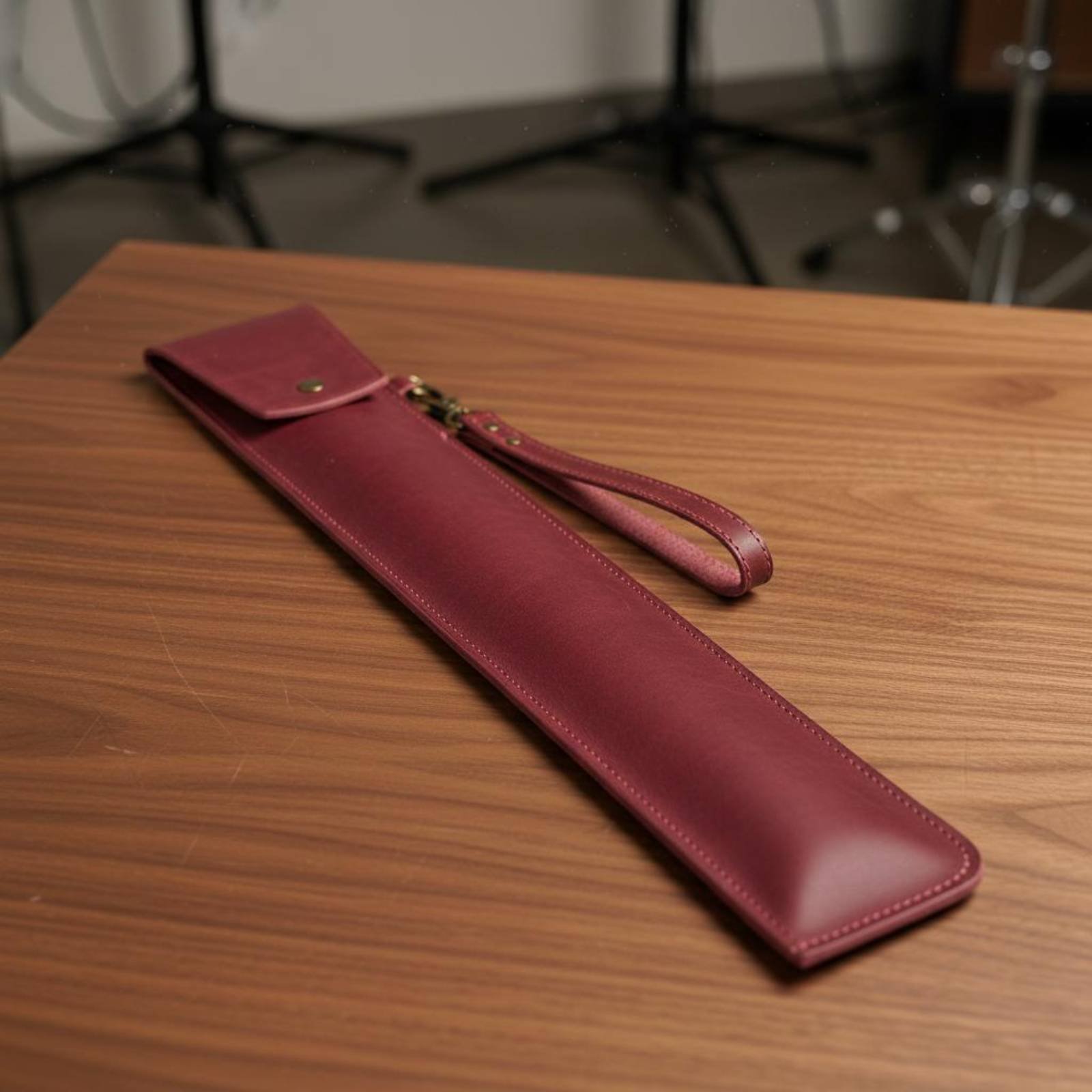 Leather Drumstick Bag Long-Las - Musical Instrument Long ulasan dan harga