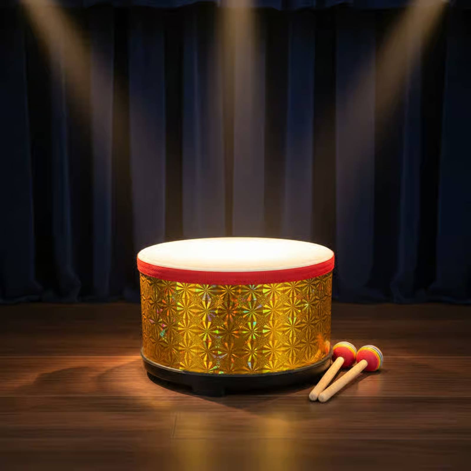 Rhythm Drum 10 Inch Hand Drum  - Musical Instrument Long ulasan dan harga