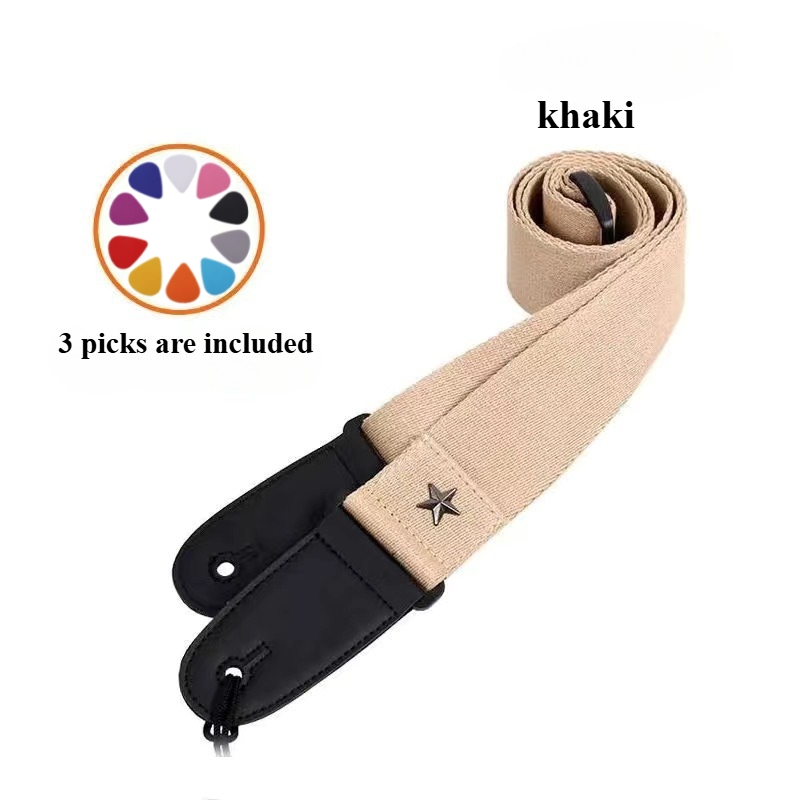 Embroidered Cross Guitar Strap - Musical Instruments Easy ulasan dan harga