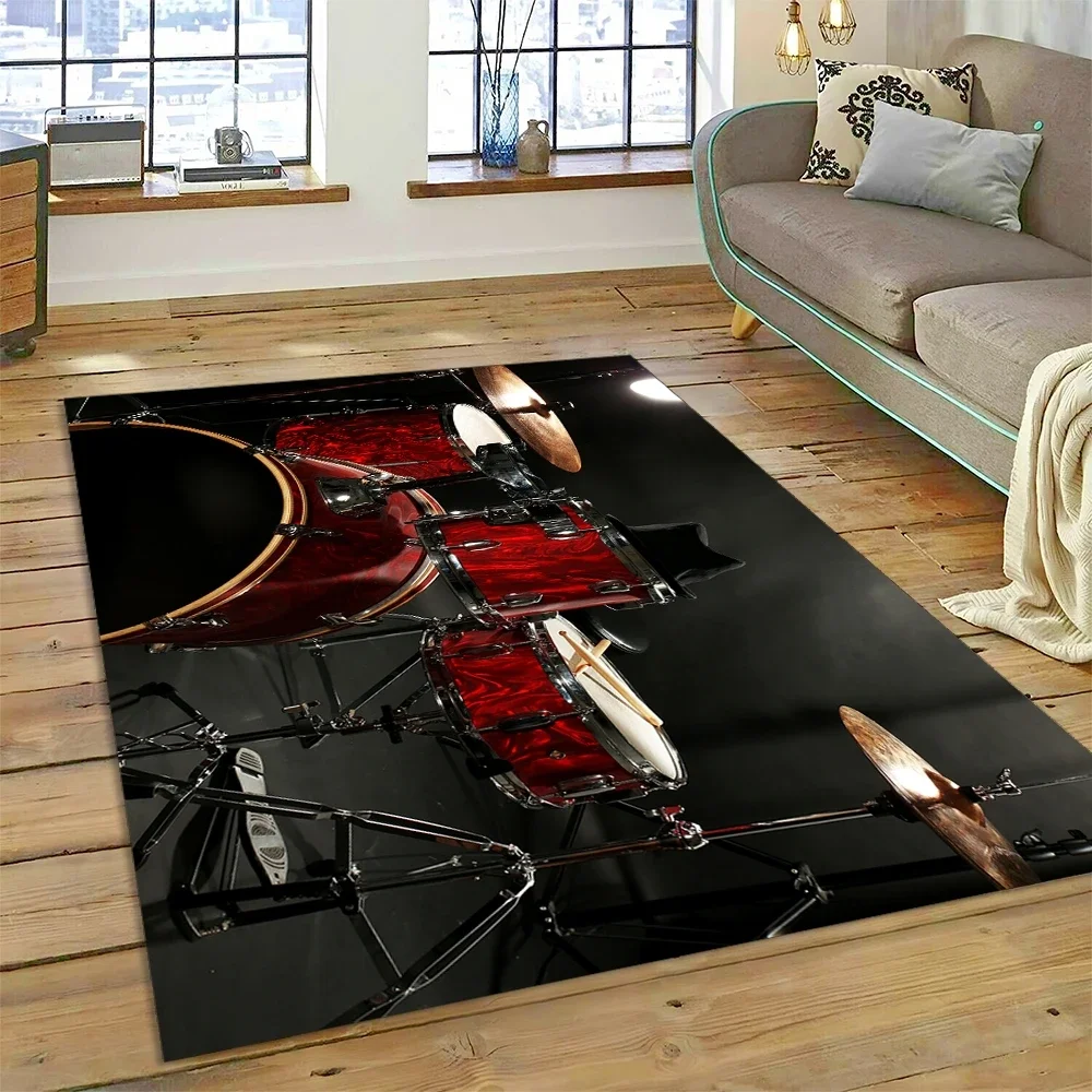 3D Drum Kit Drum Stand Set Mus - Musical Instruments Online ulasan dan harga
