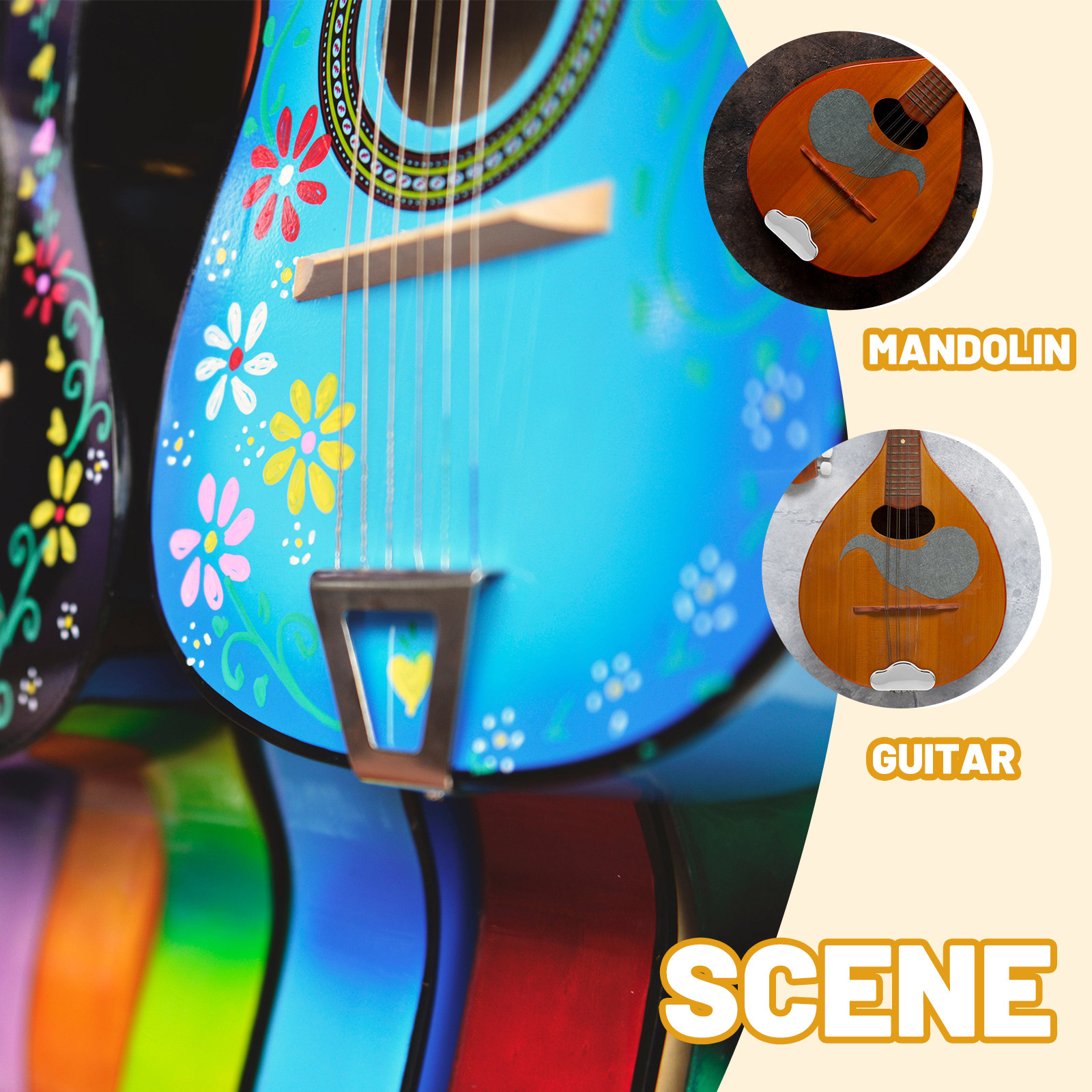 Zinc Alloy Mandolin Tailpiece  - Mandolin A Style ulasan dan harga