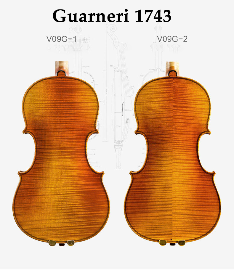 Christina V09 Handmade Violin  - Musical Instrument Veena ulasan dan harga