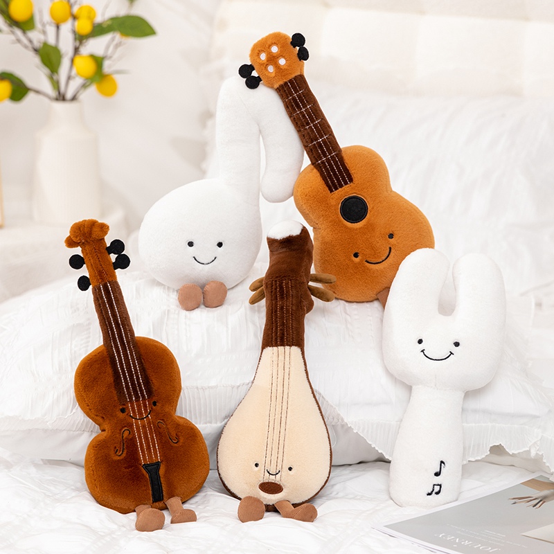 Cute Musical Plush Toy Soft Vi - Musical Instrument Veena ulasan dan harga