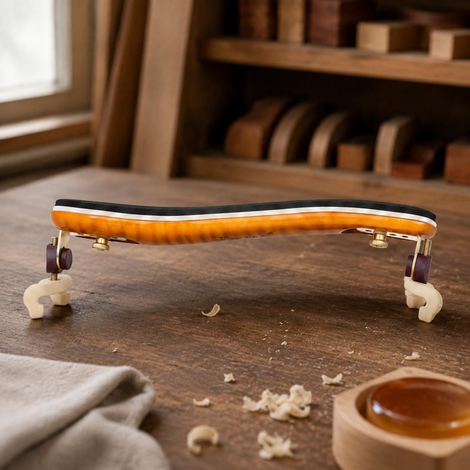 4/4 Violin Shoulder Rest Long- - Musical Instrument Long ulasan dan harga