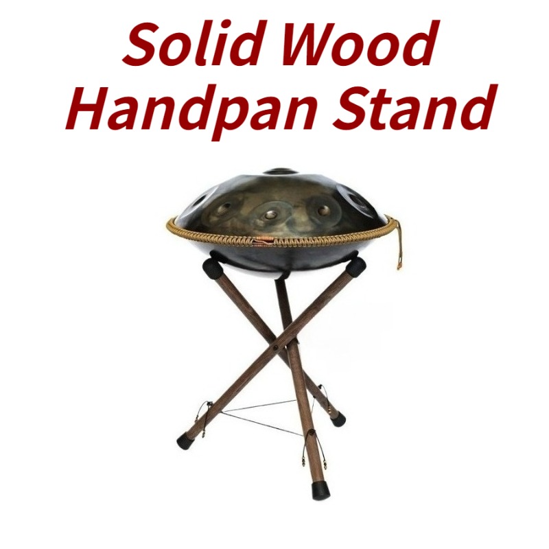 Solid Wood Handpan Stand Handm - Musical Instrument Triangle ulasan dan harga