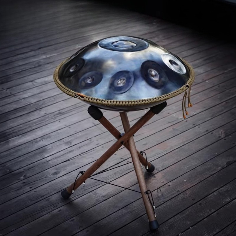 Solid Wood Handpan Stand Handm - Musical Instrument Triangle ulasan dan harga