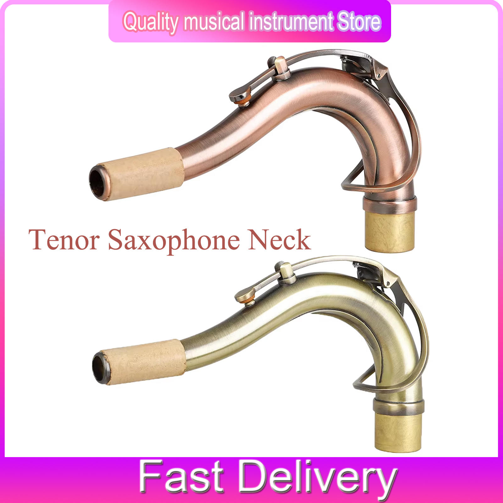 Tenor Saxophone Neck Bend Bras - Musical Instrument Ending In A ulasan dan harga