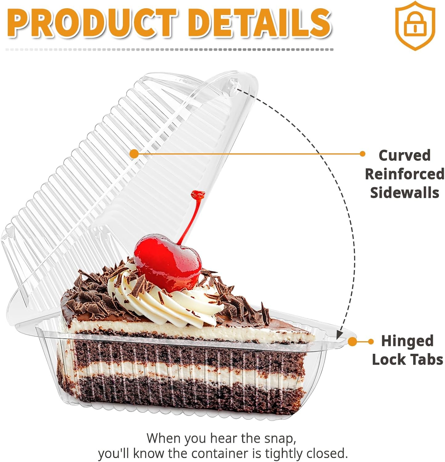50 Pack Clear Plastic Cake Sli - Musical Instrument Triangle ulasan dan harga