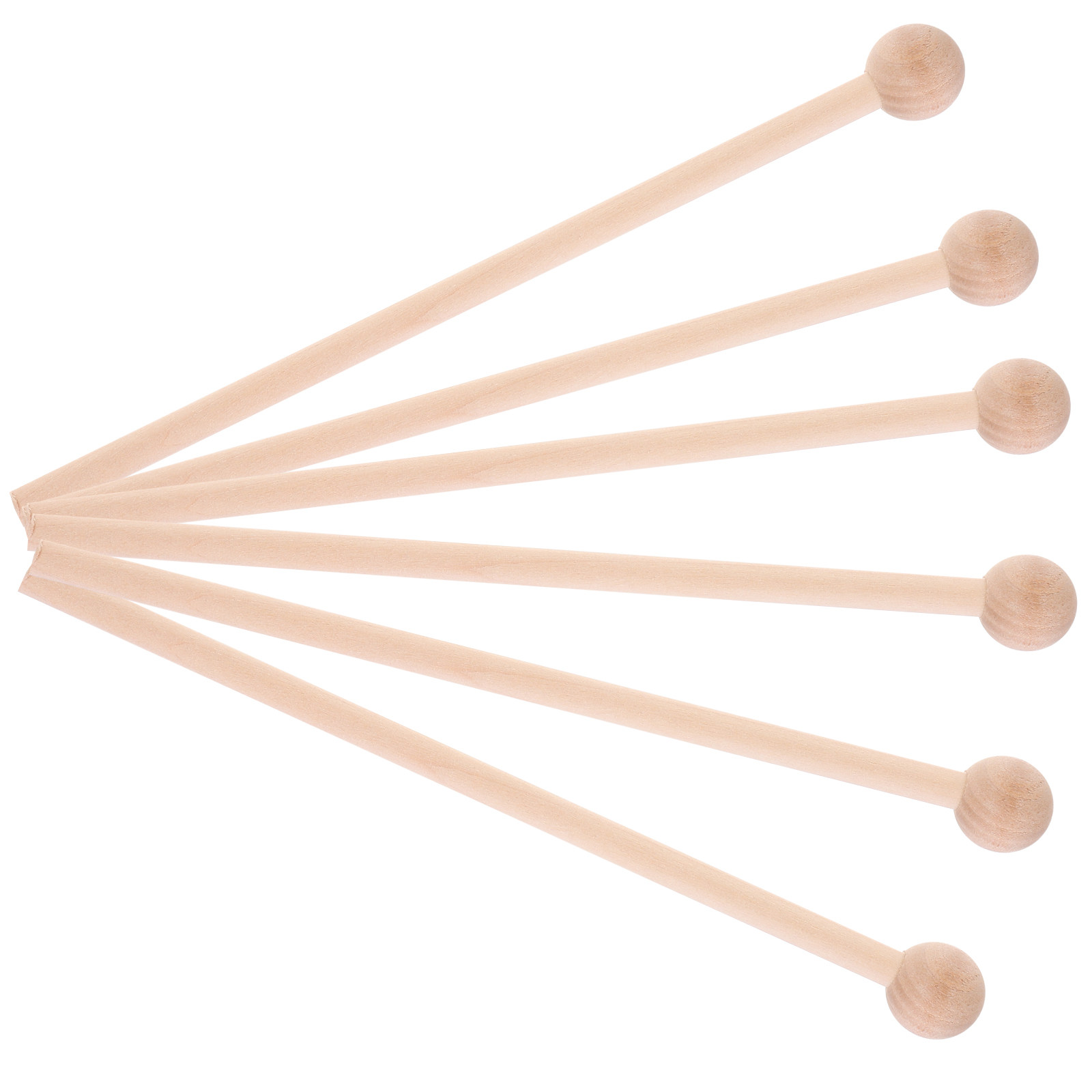 6Pcs Wood Mallets Percussion S - Musical Instrument Ending In A ulasan dan harga