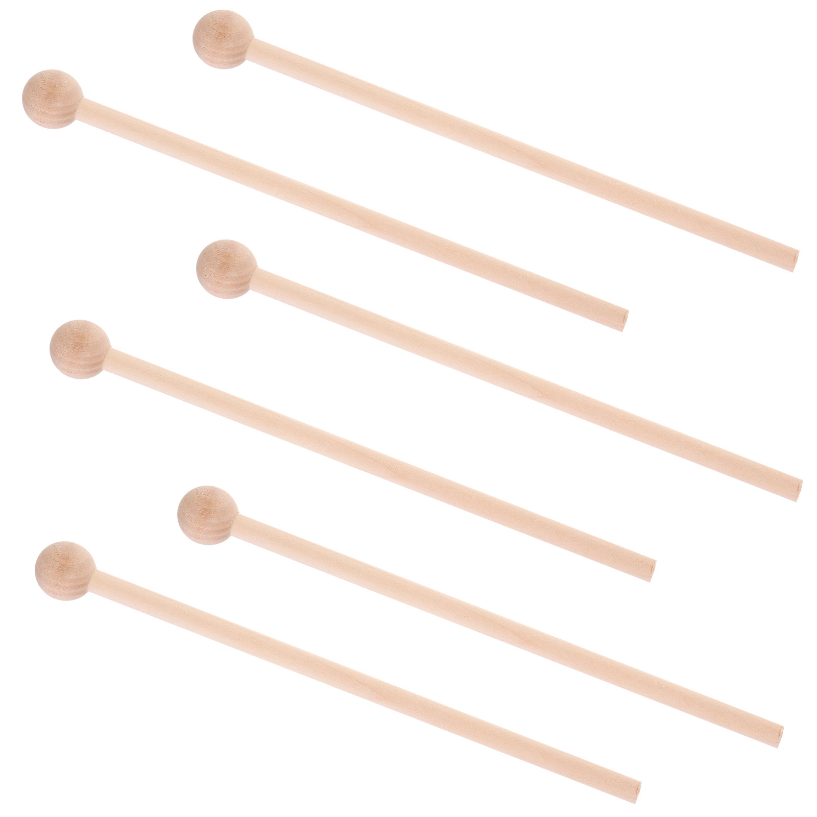 6Pcs Wood Mallets Percussion S - Musical Instrument Ending In A ulasan dan harga