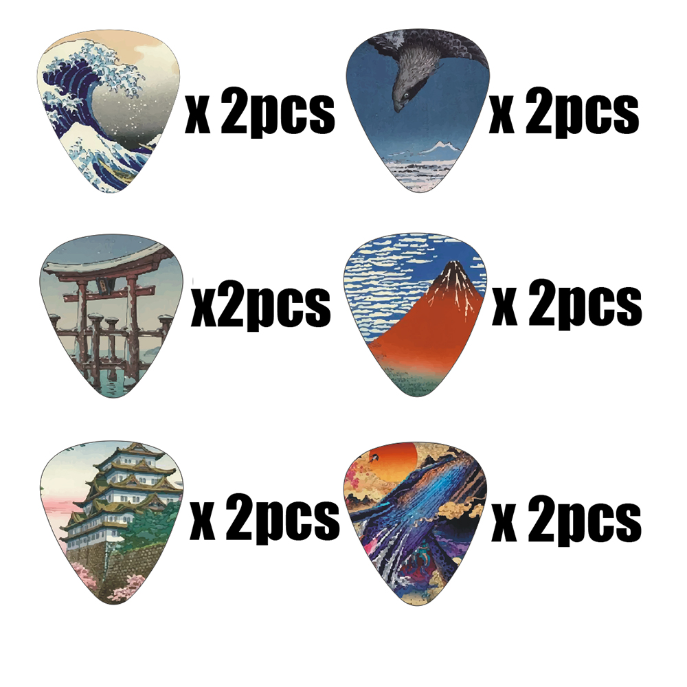 New 12pcs/set  Guitar Picks -  - Musical Instrument Japanese ulasan dan harga