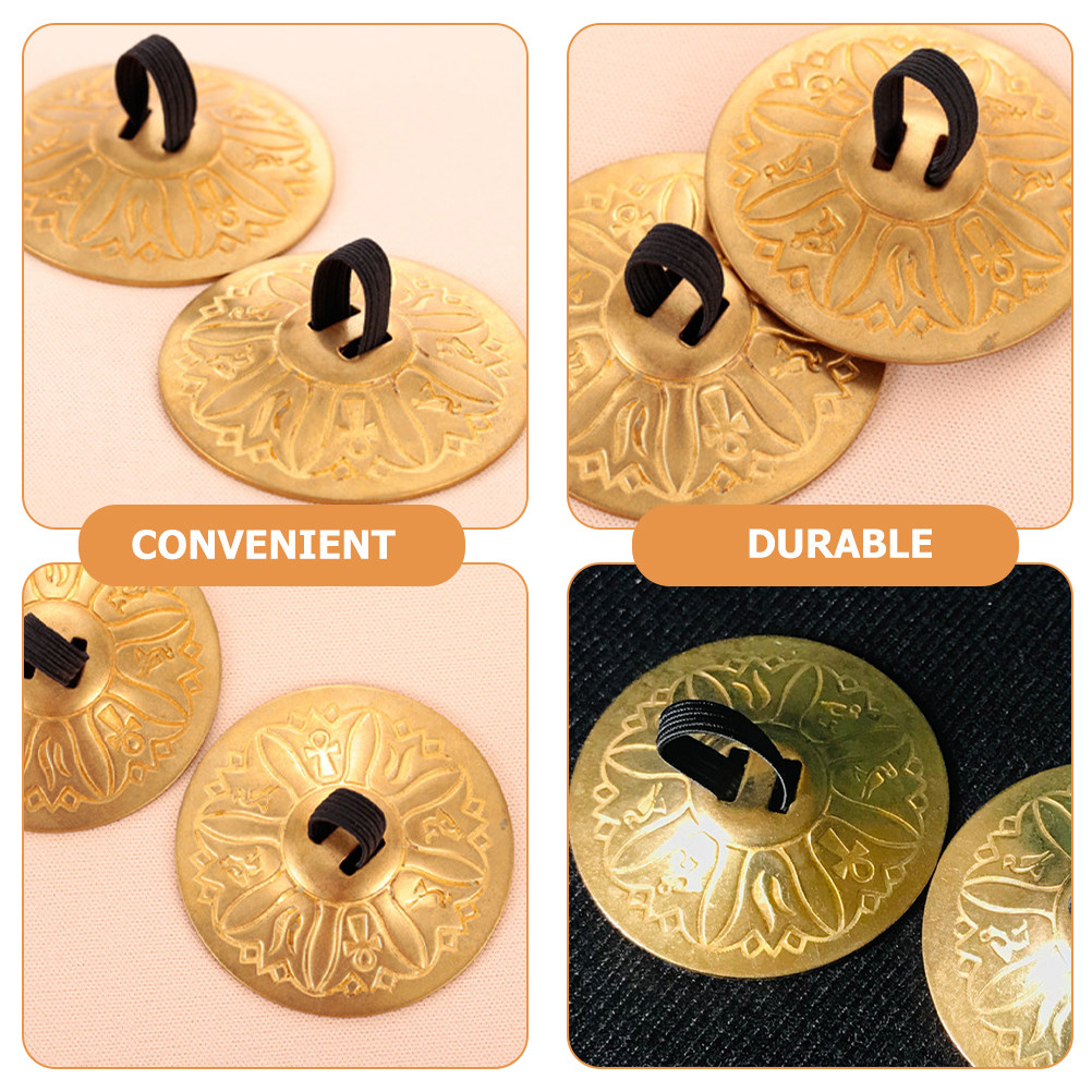 1Pair Small Finger Cymbals Cop - Musical Instruments Easy ulasan dan harga