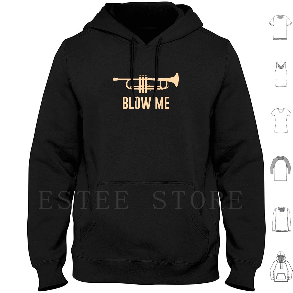 Trumpet Hoodies Instrument Ban - Musical Instrument Jokes ulasan dan harga
